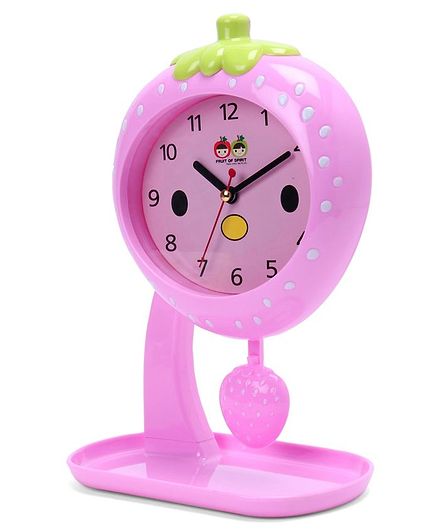 Fruit Swing Alarm Clock - Pink