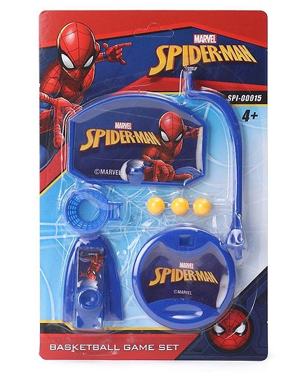 Marvel Spiderman Basketball Set - Blue