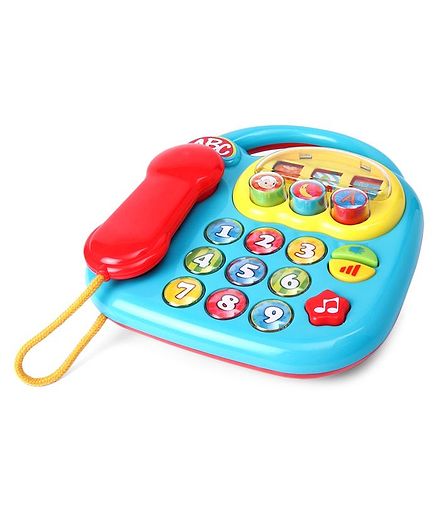 Simba ABC Musical Telephone Toy - Light Blue