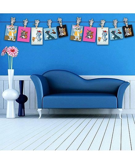Passion Petals Cat Shape Photo Clips Multicolour - Pack of 10