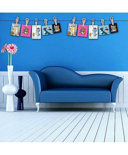 PASSION PETALS Plant Shape Photo Clips Multicolour - Pack of 10