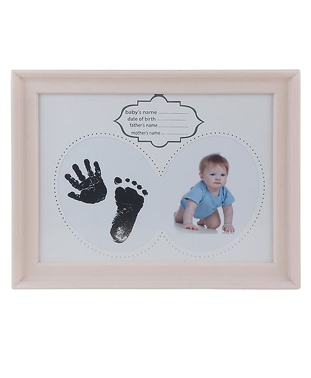 Passion Petals Baby Keepsake Photo Frame - Pink