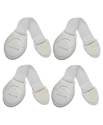 Syga Infant Safety Lock White - Pack of 4