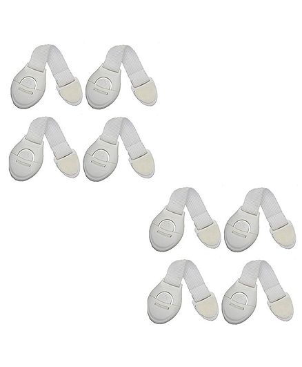 Syga Infant Safety Lock White - Pack of 8