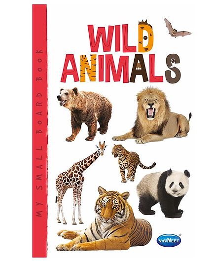 My Small Wild Animals Board Book - English