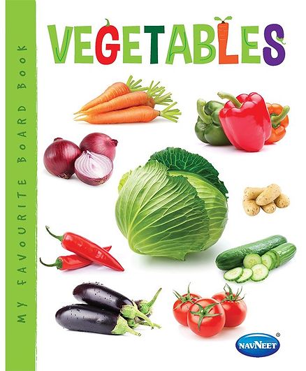 My Favourite Board Book Vegetables - English