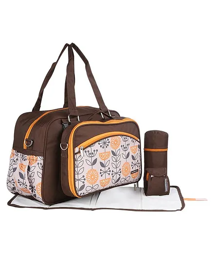 My Milestones Diaper Bag Duo Detach - Coffee Citrus