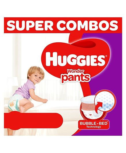 Huggies Wonder Pants Diapers Extra Large Size Combo Pack of 2 - 38 Pieces Each