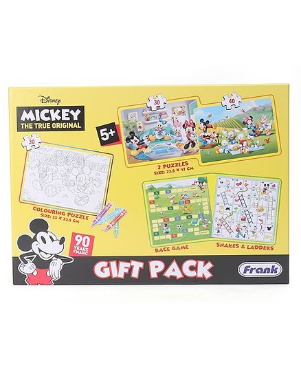 Disney Mickey Gift Pack Puzzle Multicolour - Set of 4