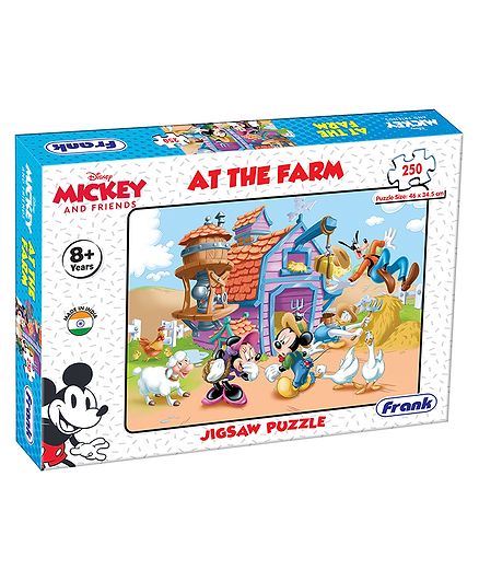 Frank Mickey Mouse At The Farm Jigsaw Puzzle - 250 Pieces