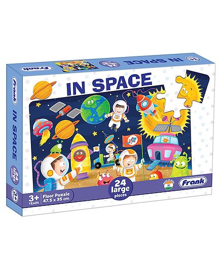 Frank In Space Jigsaw Puzzle Multicolour - 24 Pieces