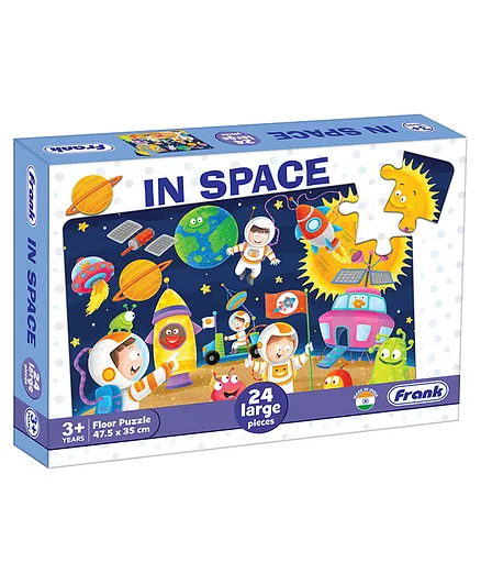 Frank In Space Jigsaw Puzzle Multicolour - 24 Pieces