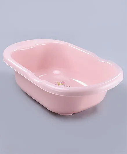 Medium Size Baby Bath Tub - Pink (Print May Vary)