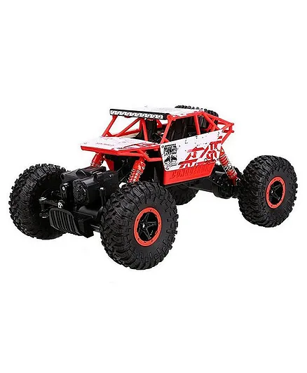 Yamama Play Remote Control Car 4WD Off Road Rock Crawler Vehicle 2.4 GHz- Red