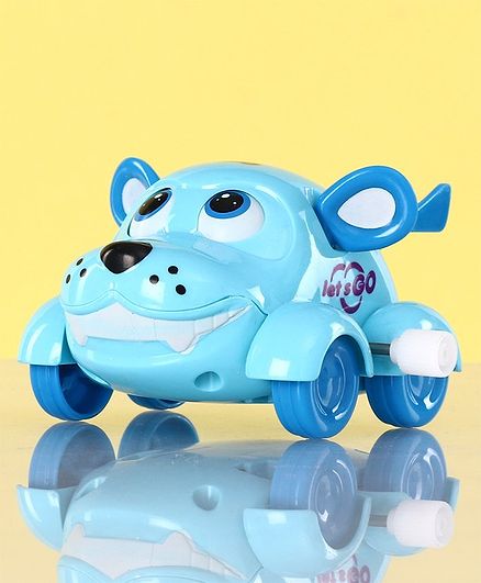 Puppy Shaped Wind Up Toy - Blue