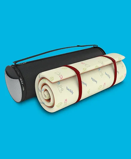Centuary Beddy Guard Baby Mattress Foam Topper With Bag - Light Yellow