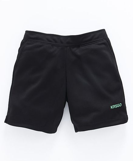 KASGO Solid Shorts - Black
