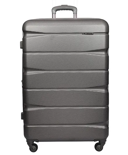 Gamme Elle ABS Polycarbonate Hard-Sided Trolley Luggage Bag - Grey