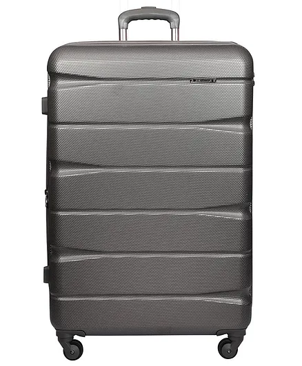 Gamme Elle ABS Polycarbonate Hard-Sided Trolley Luggage Bag - Grey