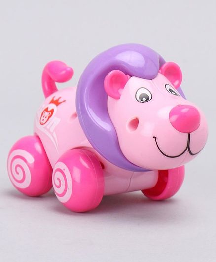 Lion Shaped Wind Up Toy - Pink Purple