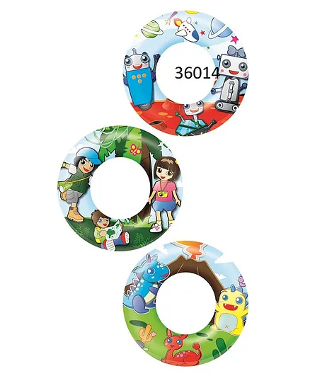 Bestway Swim Ring Children Print