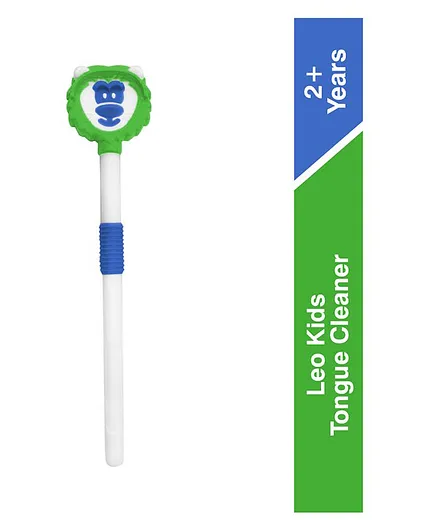 Buddsbuddy Kids Leo Tongue Cleaner - Green