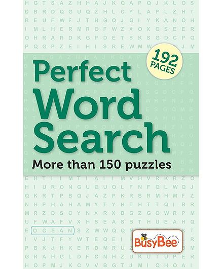 Perfect Word Search Puzzle Book - English