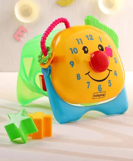 Babyhug Shape Sorter - Yellow Green