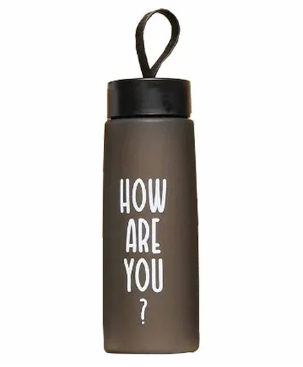 EZ Life Sporty Water Bottle Black - 1000 ml