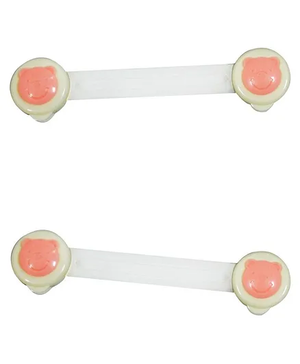 Ez Life Safety Lock For Drawer Fridge & Cabinet White - Pack of 2