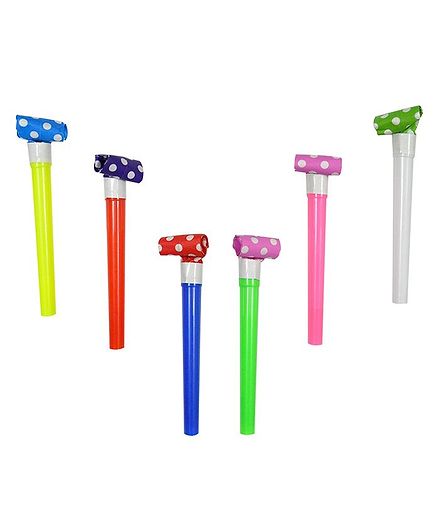 EZ Life Blowout Whistles Multicolor - 100 Pieces