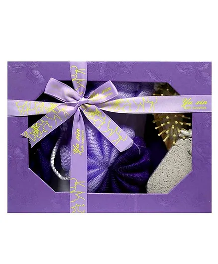 EZ Life 5 Piece Bath Hamper Set - Purple