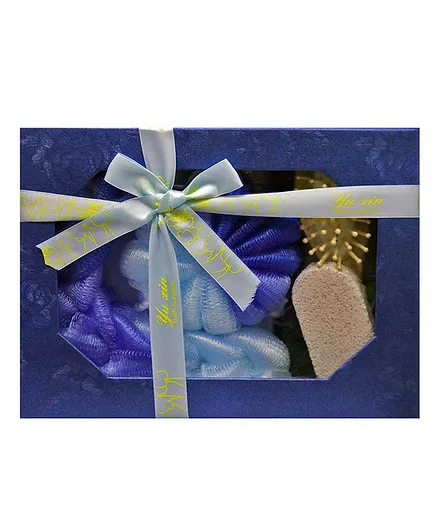EZ Life 5 Piece Bath Hamper Set - Blue