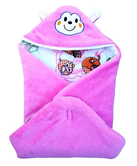 Brandonn Hooded Sleeping Bag - Pink