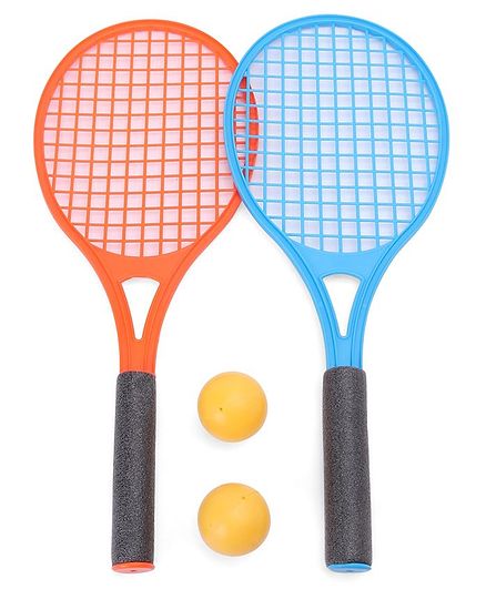 Minion Tennis Bat Set - Blue Orange & Yellow