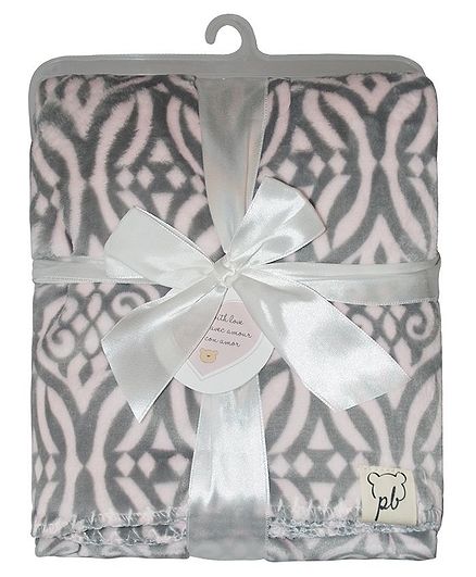 Piccolo Bambino Stroller Baby Blanket - Gray