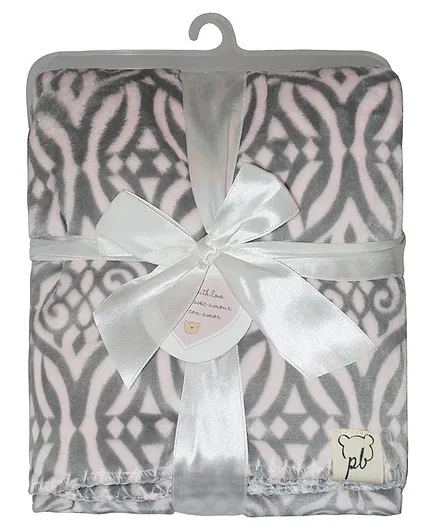 Piccolo Bambino Stroller Baby Blanket - Gray