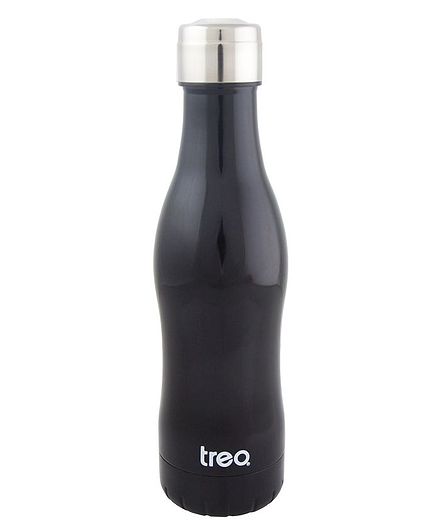 Treo by Milton Campa 500 Vaccum Insulated Hot & Cold Stainless Steel Water Bottle Black - 455 ml