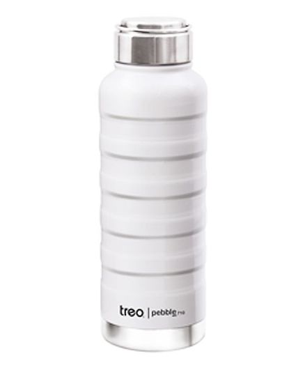 TREO By Milton Pebble Insulated Hot & Cold Bottle White - 710 ml