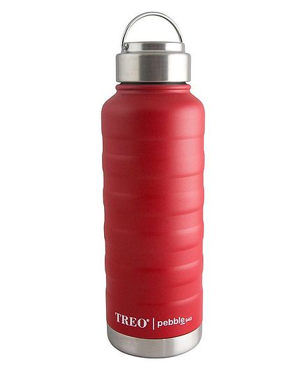 TREO By Milton Pebble Insulated Hot & Cold Bottle Red - 940 ml