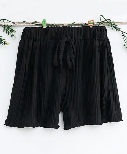 Kookie Kids Solid Color Shorts - Black