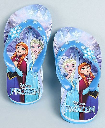 Disney Frozen Flip Flops - Blue