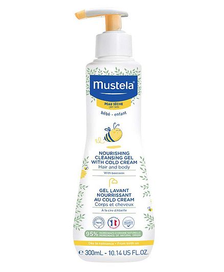 Mustela Nourishing Cleansing Gel with Cold Cream - 300 ml