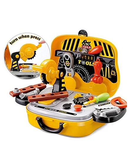 FunBlast Construction Tools Kit Toys Multicolor - 31 Pieces