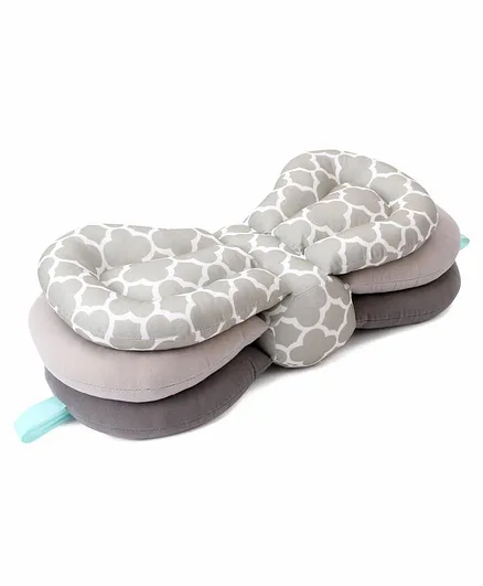 3 in 1 Elevate Adjustable Feeding Pillow - Grey