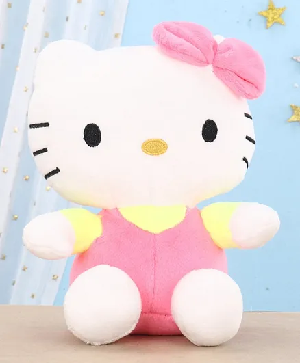 Dimpy Stuff Hello Kitty Soft Toy Pink and White - 18 cm