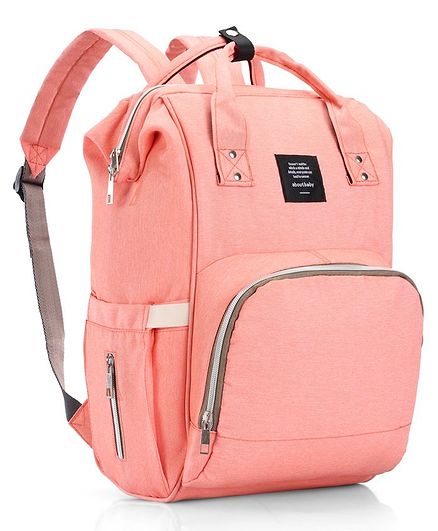 Backpack Diaper Bag - Peach