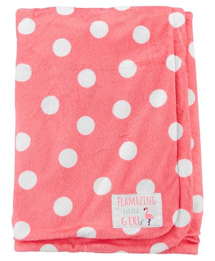 Carter's 100% Polyester Blanket - Peach