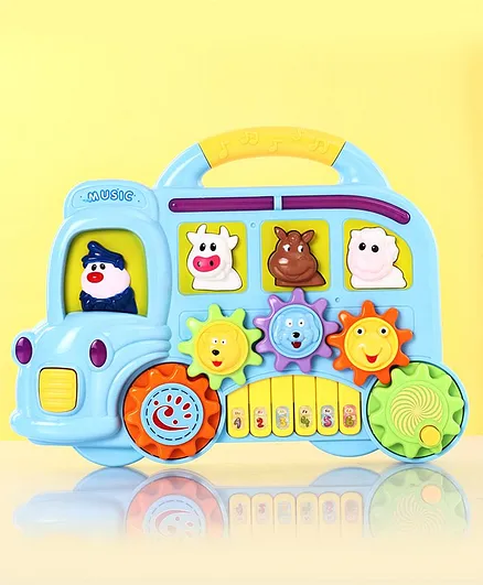 Car Shaped Piano - Blue