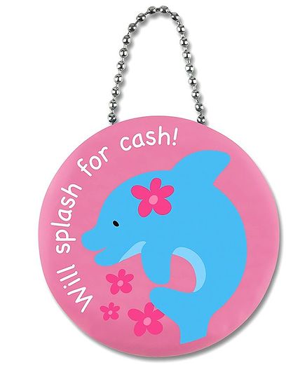 Stephen Joseph Penny Pincher Dolphin - Pink